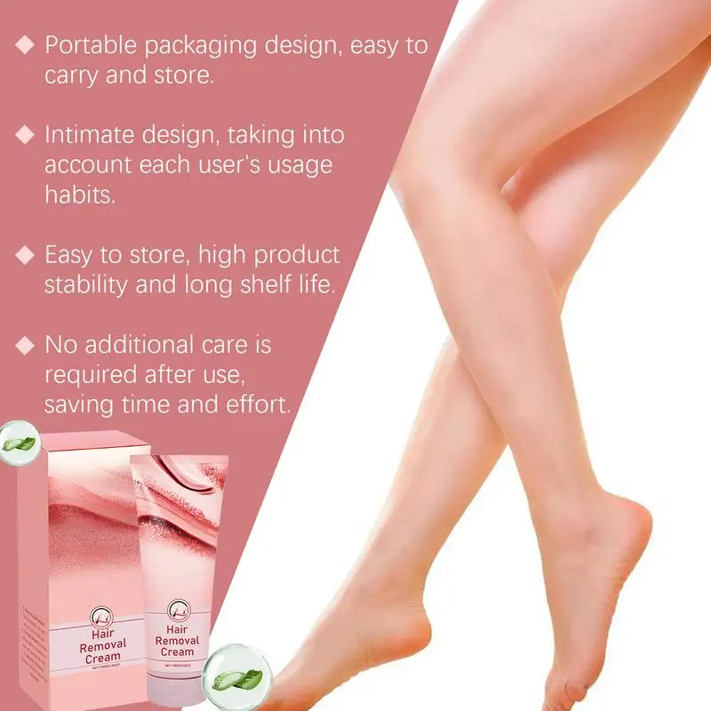 Mild Underarm Hair removal Cream Armpit Hair Remover Cream Skin-friendly Remover Body Leg Private area Hair