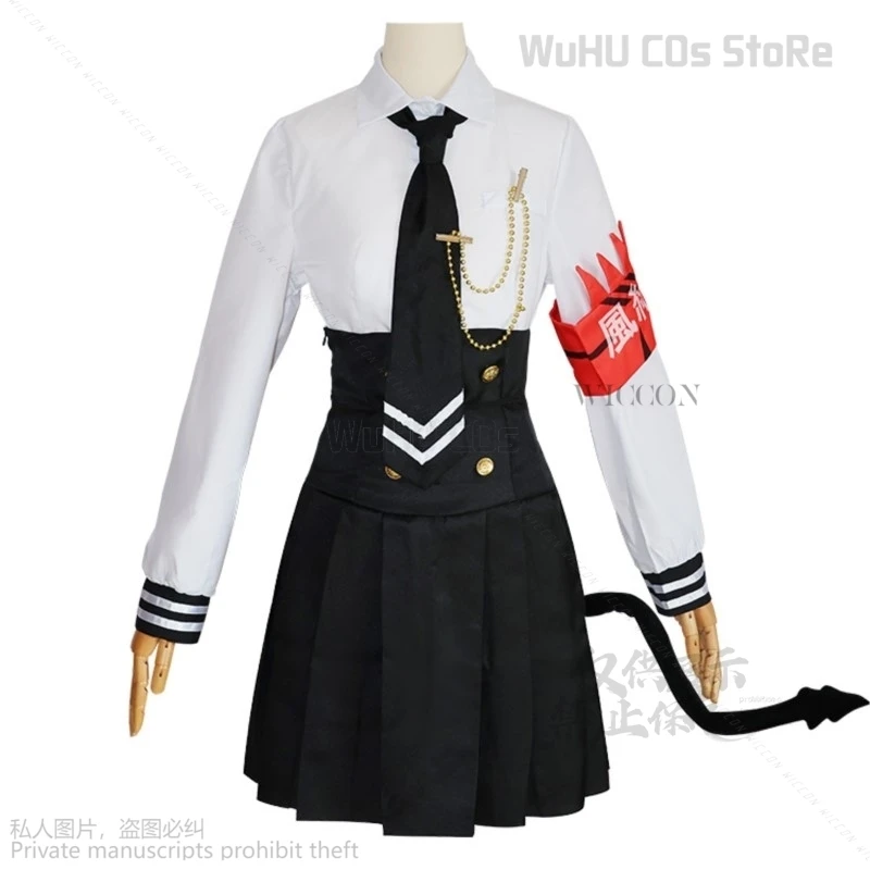 Anime Game Blue Archive Cosplay Shiromi Iori Cosplay Japanese High School Jk Suit Uniform Christmas Halloween Woman Wigs Halo