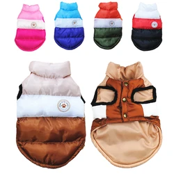 Puppy Clothes for Small Medium Dogs Vest Coat Winter Warm Pet Costume Dog Outfits French Bulldog Chihuahua Pug Pet Supplies