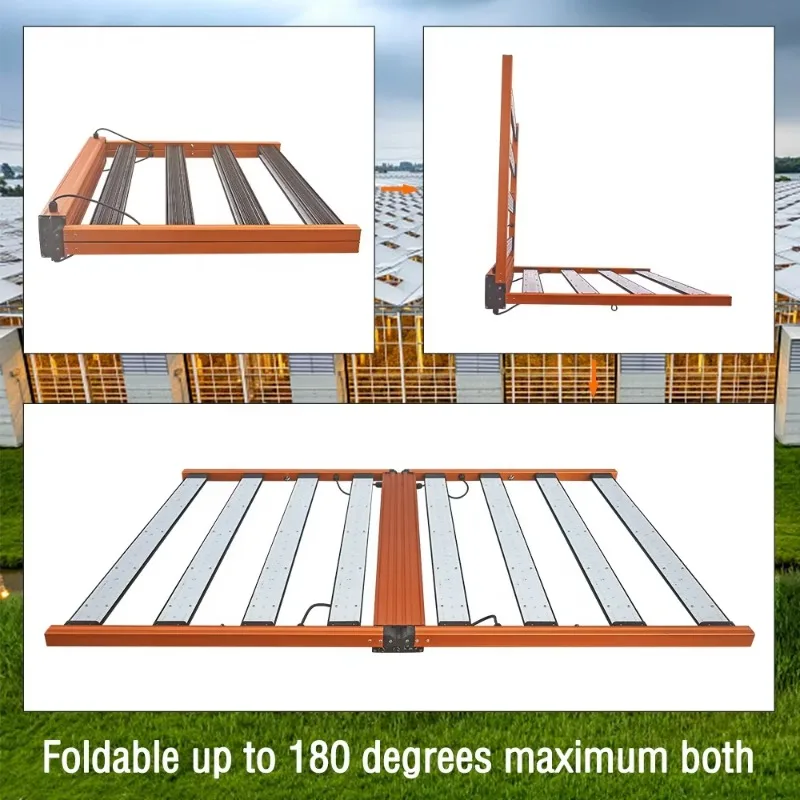 طوي الطيف الكامل 1000 واط LED تنمو ضوء عالية الكفاءة عكس الضوء النبات تنمو مصباح ليد للنباتات المزهرة