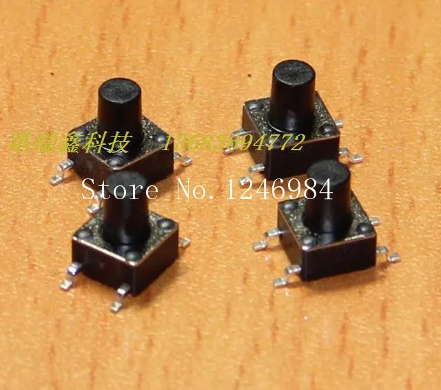 [SA]6 * 6 * 8 Table SMD button switch SMD 4P touch of a button reset switch TD-03XD Port Ruixin---200pcs/lot