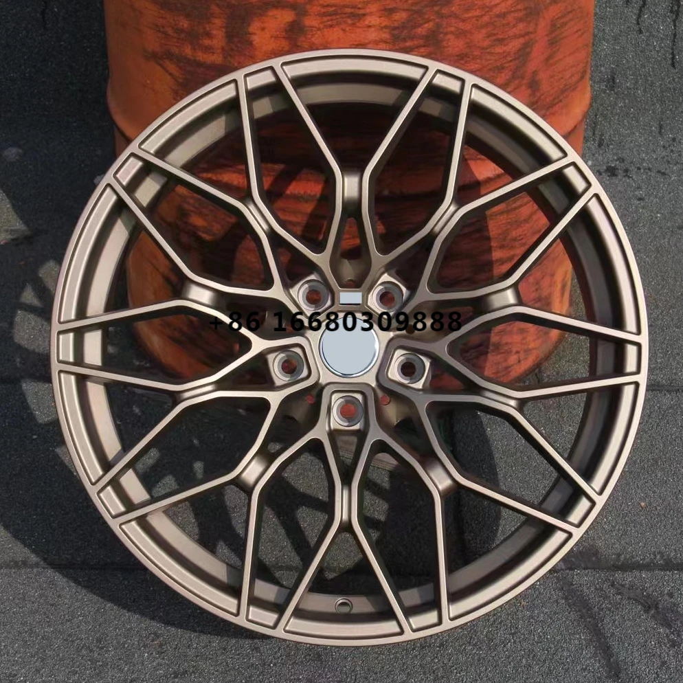 Cheap Price 5x120 Wheels 18 19 20 Inch Multi Spokes Bronze Rims Hubs Jantes Felgen for Wheels E46 E90 E92 F10 F30 F35 F22