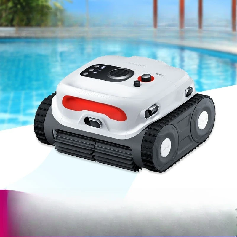 Swimming pool sewage suction machine, fully automatic cleaning pool robot that can climb walls, wireless underwater sewag