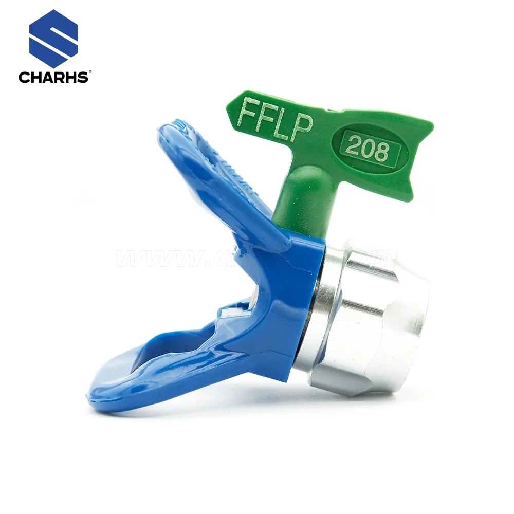 Airless Tip Low Pressure 108/210/317/412 For Titan/Wagner/ Airless Paint Spray Gun Nozzle Blue Sprayer 7/8 Nozzle Guard GreenTip