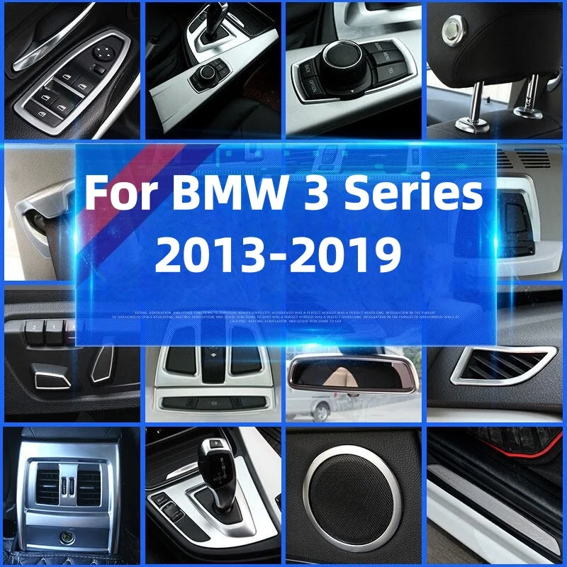 

For BMW 3 4 Series F30 F31 F32 F36 3GT 320i Central Control Gear Shift L Shape Strips Trim Gear Shift Panel Trim Car Accessories