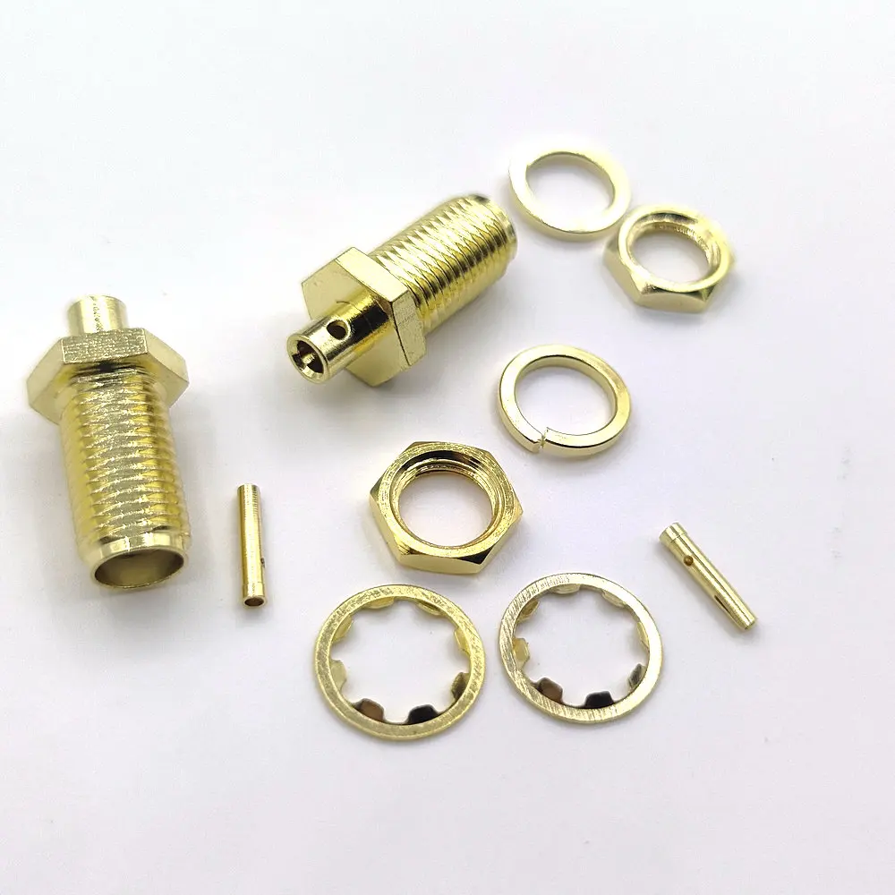 SMA Female Crimp Connector For solder RG405 0.086