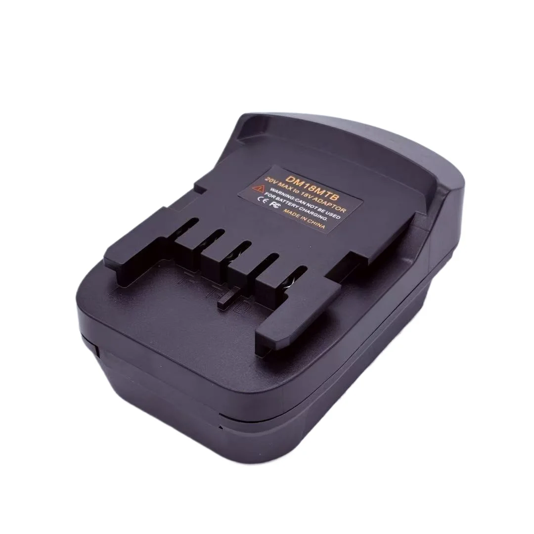 DM18MTB Battery Adapter Converter for Dewalt/Milwaukee 18/20V Batteries Convert To for Metabo 18V Power Lithium Battery Tools view 6