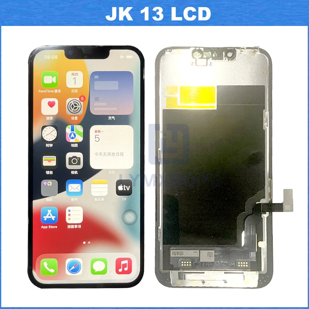 JK series LCD For iPhone 11 12 13 14 15 Pro Max LCD Display Touch Screen Digitizer Replacement Repair Parts X Xs Xr True Tone