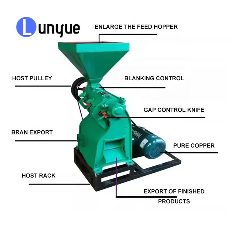 Factory Supply Corn Skin Peeler Wheat Soy Wheat Sorghum Rice Peeling Machine