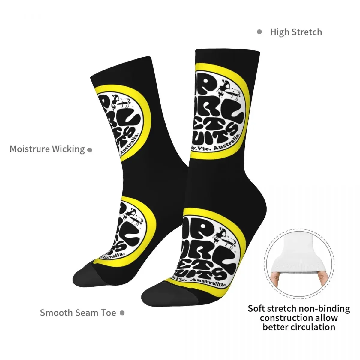 Classic  Throw Pillow Socks Harajuku Quality Stockings All Season Long Socks Accessories for Unisex Birthday Present