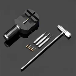1 Set Watch Repair Tool Watch Link Band Slit Strap Bracelet Chain Pin Remover Adjuster Tool Kits for Professional Watchmaker