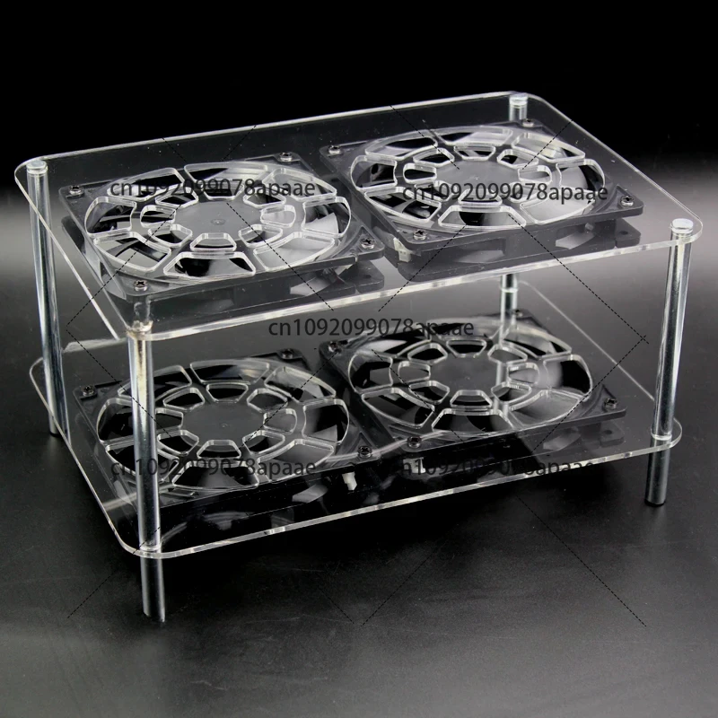 

Охлаждающая стойка с беспроводной маршрутизацией, сетчатый широкополосный оптический модем, ТВ-приставка, радиаторная стойка, USB-вентилятор 12 см