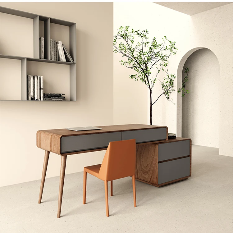 

！@New Modern Design Home Office Computer Desk Latest PC Laptop Stand Versatile Desktop Workstation for Home Use