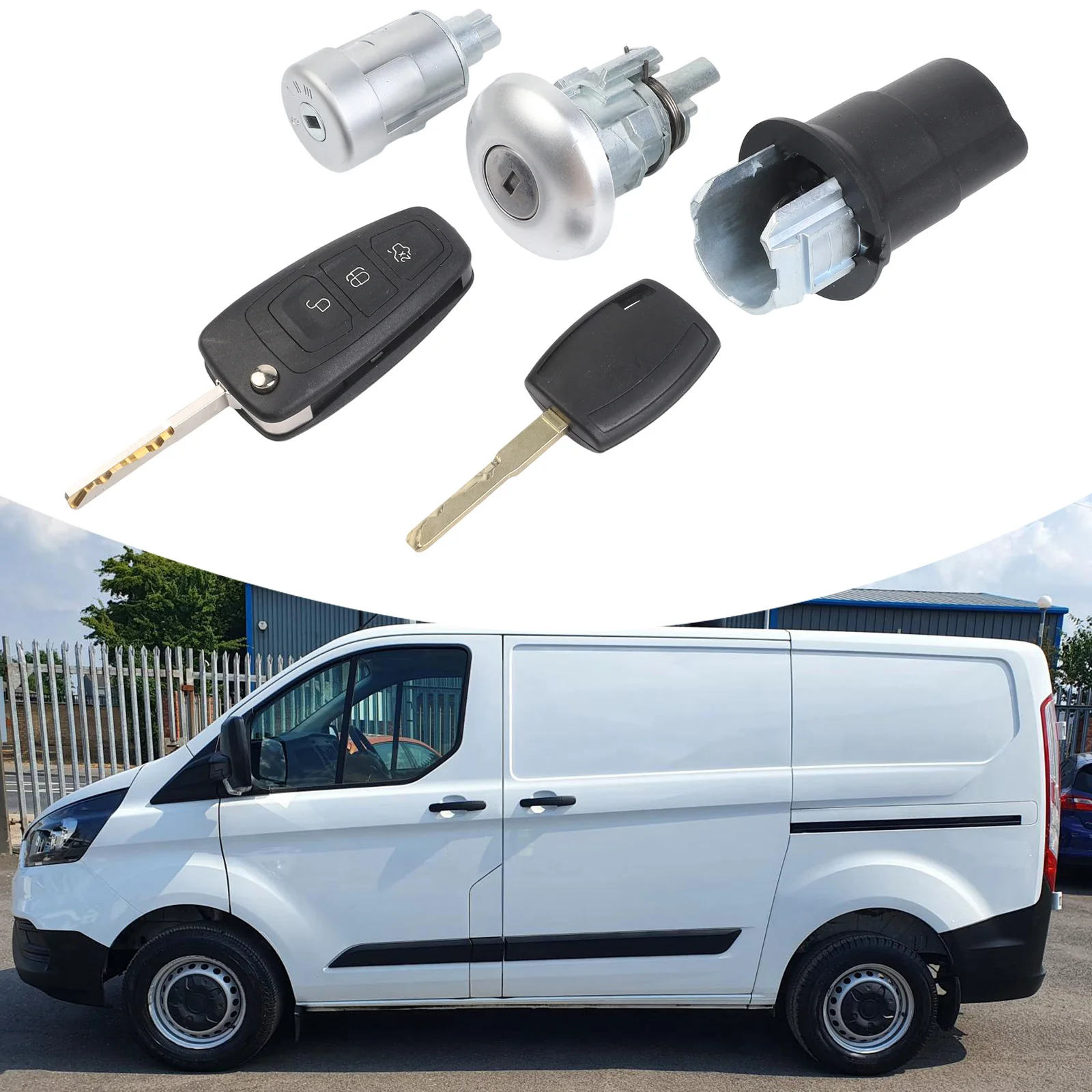 

Для Ford Transit Custom для MK8 2015-20 автомобильный замок полный комплект с дистанционным ключом 2226990 GK31-V22050-CB автозапчасти