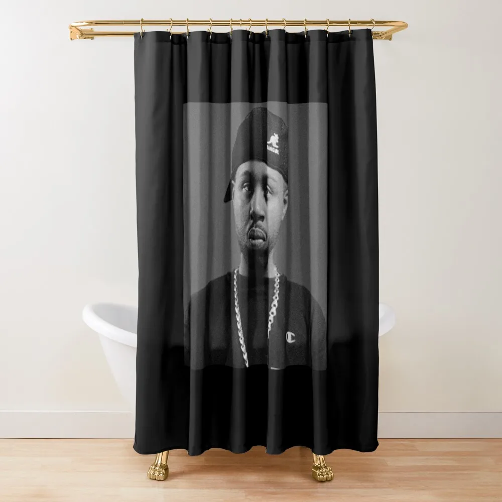 

the legend J Dilla Shower Curtain Washable Waterproof Fabric Shower Anti-Mold Waterproof Shower Curtain