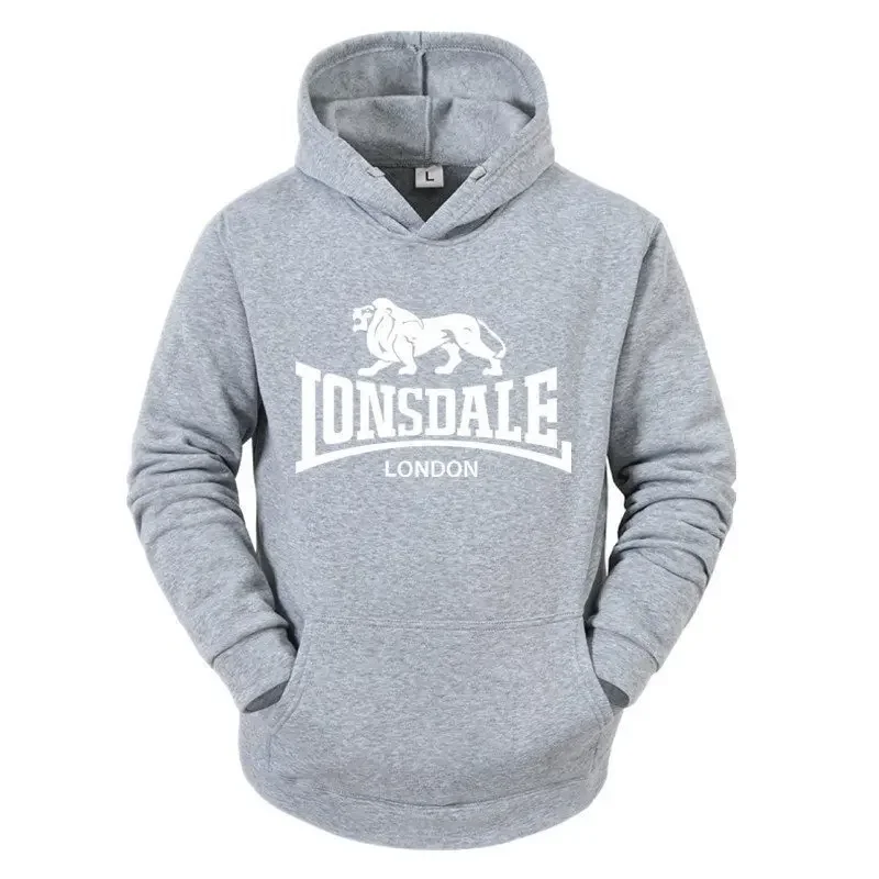 2026 New Popular Couples' Lonsdale Hoodie - Funny Crewneck Sweatshirt, Unisex Casual Top, Leisure Sports Wear