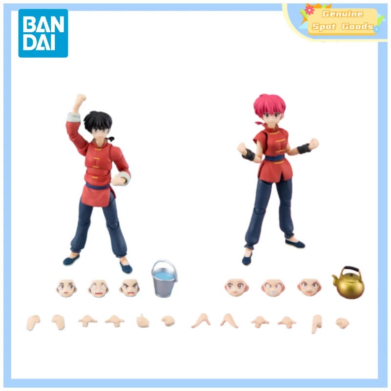 

Оригинальные фигурки Bandai Ranma 1/2 Shf RANMA SAOTOME, аниме-фигурки, коллекционные игрушки, подарок для детей, любителей аниме и хобби.