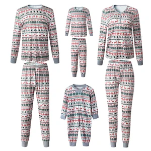 Set Familienpyjama von Weihnachten, Neujahr, Weihnachtskleidung, Vater, Mutter, Kinder, Baby, Papa, Mama, Tochter, Sohn, Weihnachtskleidung, 2022 10 Hauptverkaufskleidung für dieselbe Familie - №10