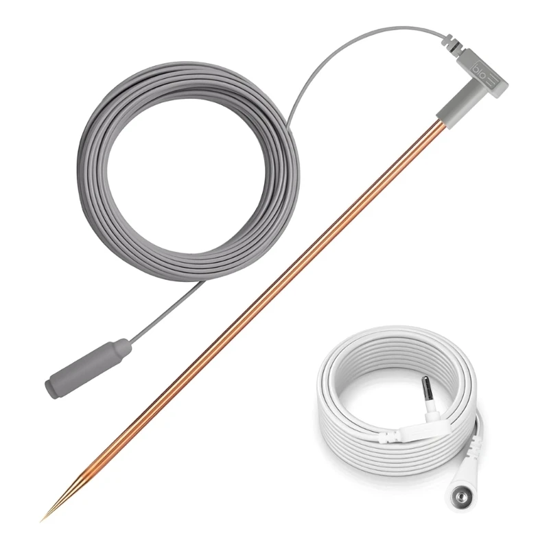 

Universal On Grounding Probes with 15ft Male Cord Reinforced for Basement Garden & Extreme Weather Installation A2BB