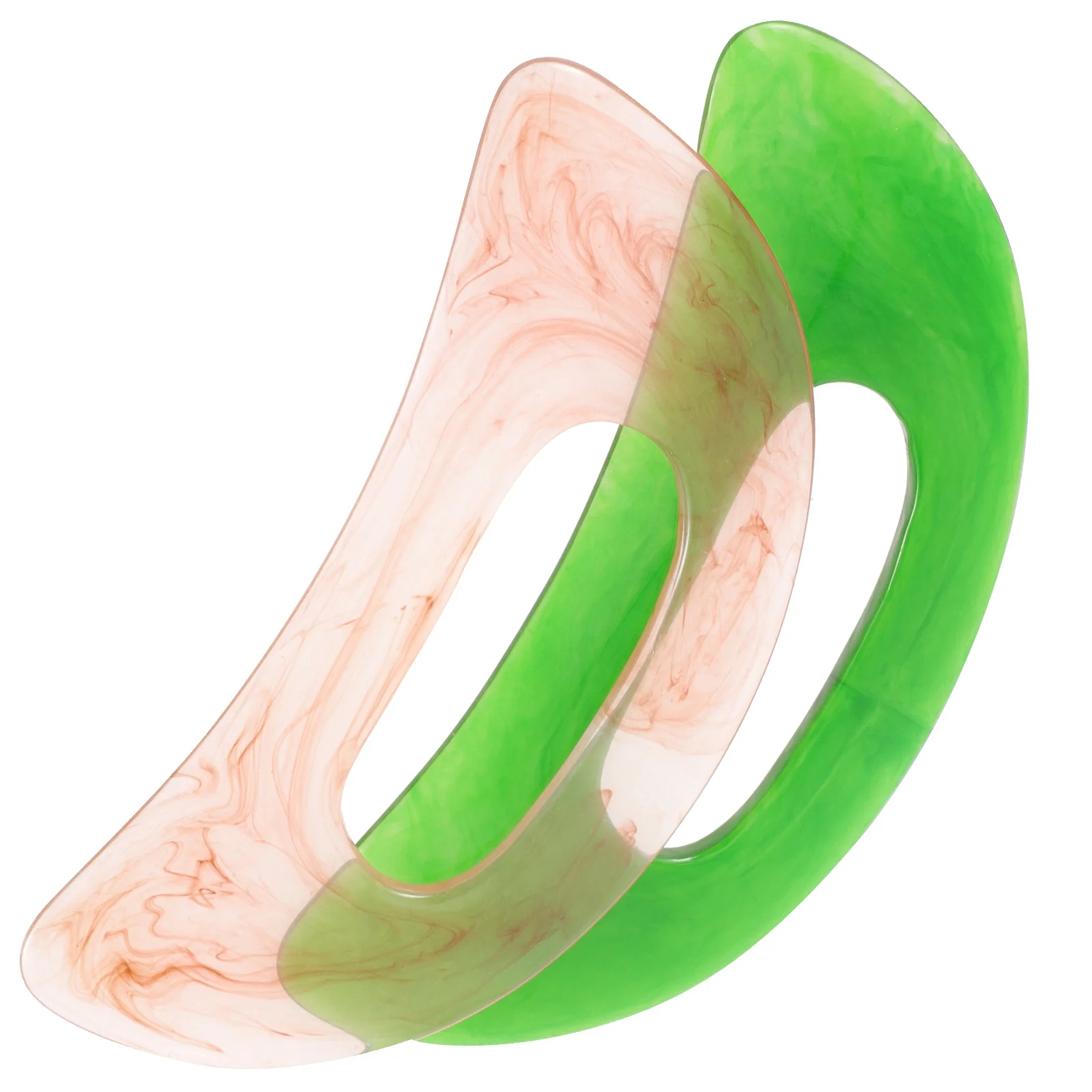 2 قطعة أداة تدليك كشط لوح Guasha تصميم إبداعي للجسم والوجه والرقبة للاسترخاء أداة تدليك العلاج المحمولة #5