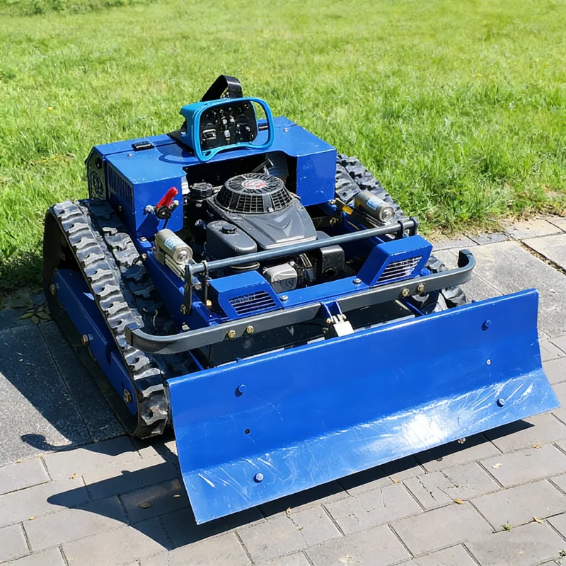 

Customized villa courtyard track remote-controlled lawn mower for fine trimming, silent and beautiful home lawn maintenance