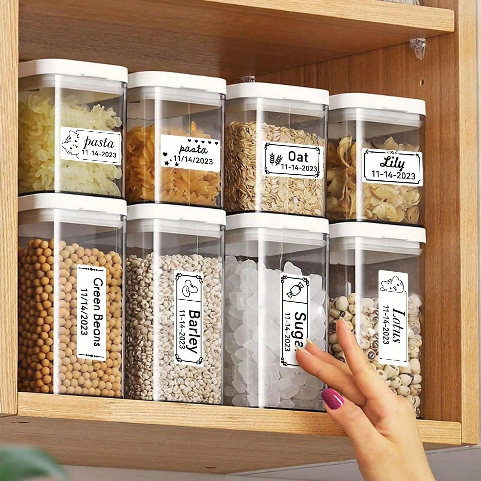 Niimbot Label 3Rolls Label For B1 B21 B3S B31 K3 Mini Portable Thermal Printer Label White Sticker For Adhesive Label Printer