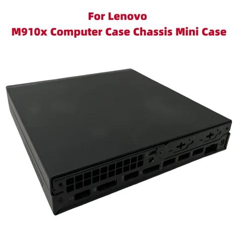 Original usado para lenovo m910x computador caso chassi mini caso fonte de alimentação dc 100% testado navio rápido