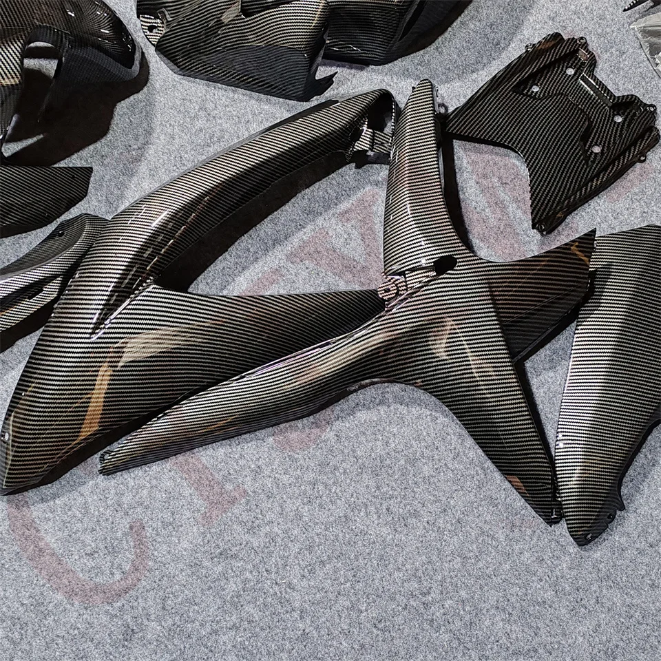 Carbon Fibre Gloss Motorcycle Fairings for Gsxr 600 750 K8 2008 2009 2010 Fairing Kit Gsxr600 Gsxr750 08-10 Bodyframe Cowl Shell view 5