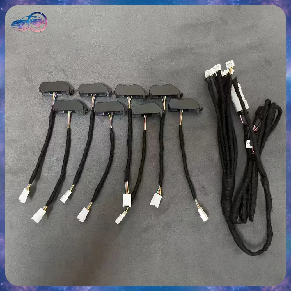 Car Water Cup Holder Light Clip Replacement for Audi A3 A4 A5 A6 C8 Interior Atmosphere LED Lamp Auto Repair Parts