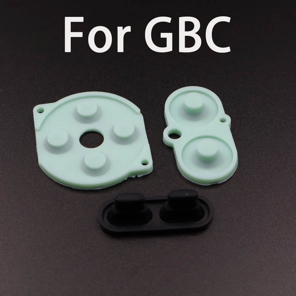 1SET Per Bottoni Conduttivi In Gomma Per Game Boy Classic GB GBA GBC GBP GBA SP Pad In Silicone Tastiera AB D-pad pulsante