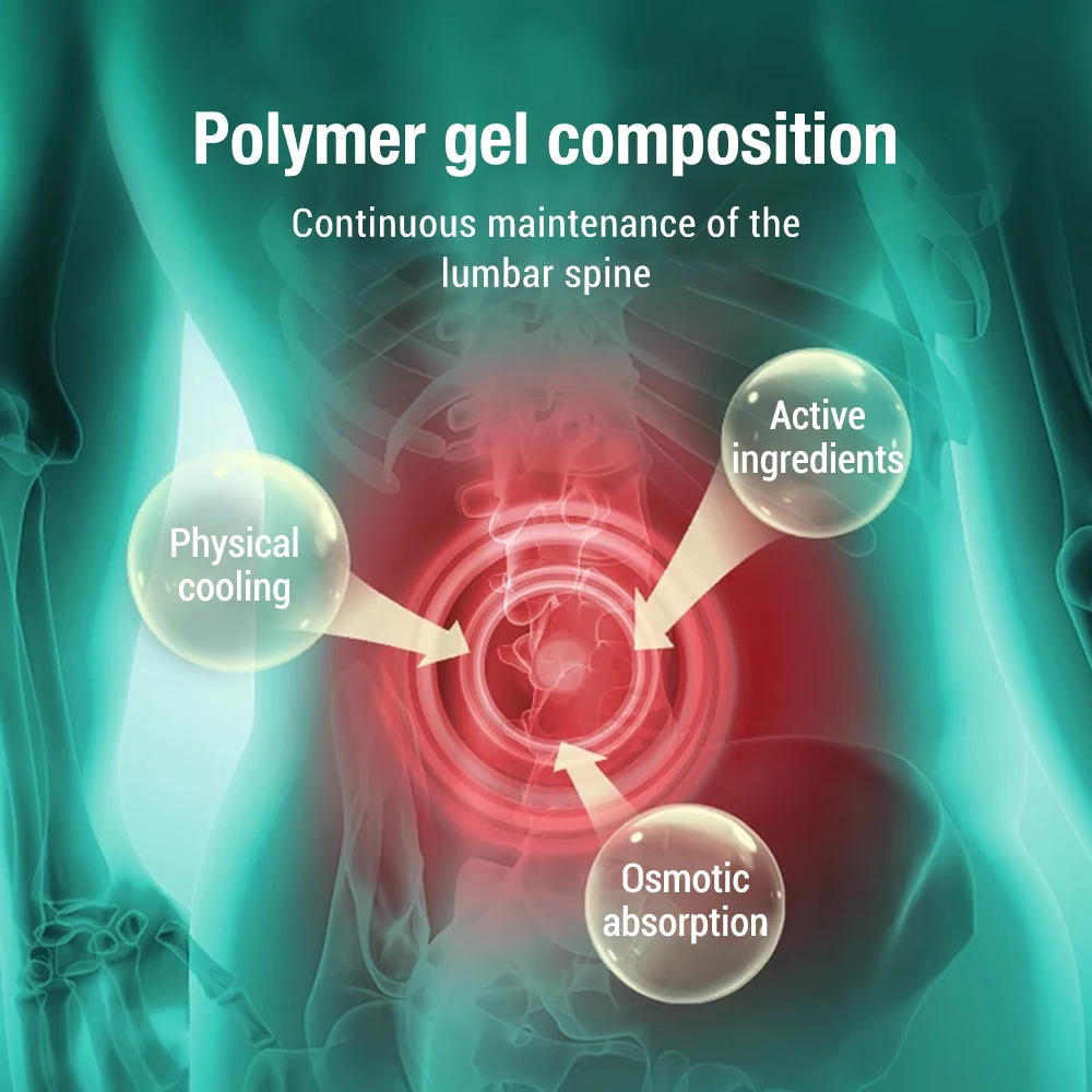 جل ضغط بارد لآلام العمود الفقري والمفاصل ، مرهم أخضر ، تبريد الأقواس ، جديد ، 20 جم