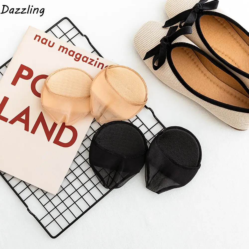 

High Heels Foot Pad Girls Anti-Slip Silicone Dotted Half Palm Socks Invisible Socks Forefoot Insoles Women Hosiery