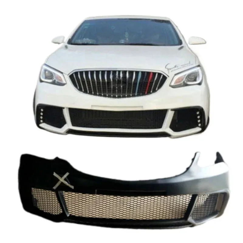 

High Quality New Carbon Black Plastic Front Bumper Body Kit for Excelle 2016-2022 Easy Installation
