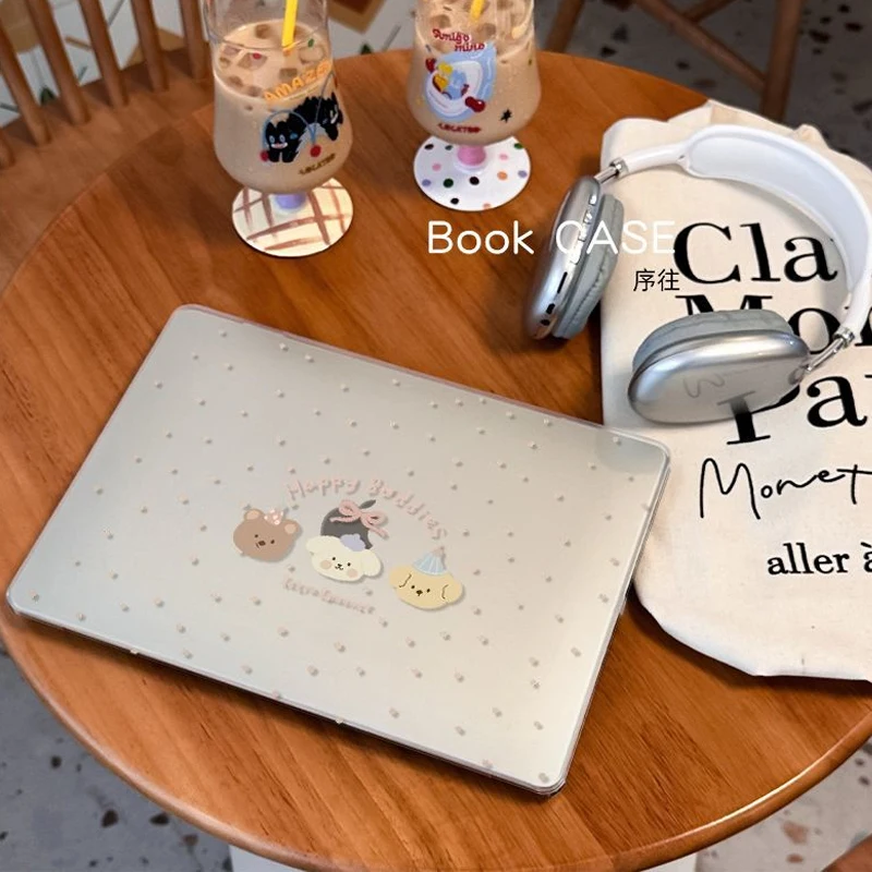 Spotted Small Animal Case for Macbook Air 13 M5 M1 Pro 14 M4 13 M3 15 16 M2 Mac Hard Accessory Cover A1278 A1369 A1466 A3429 Neo