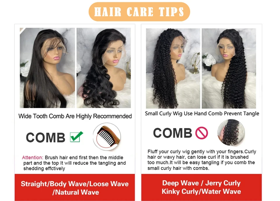 Karyssa Body Wave 13x6 13x4 HD Transparente Lace Frontal Perücke Echthaar 220 Dichte 30 36 Zoll Wasserwelle Schwarz für Frauen – Detail 11