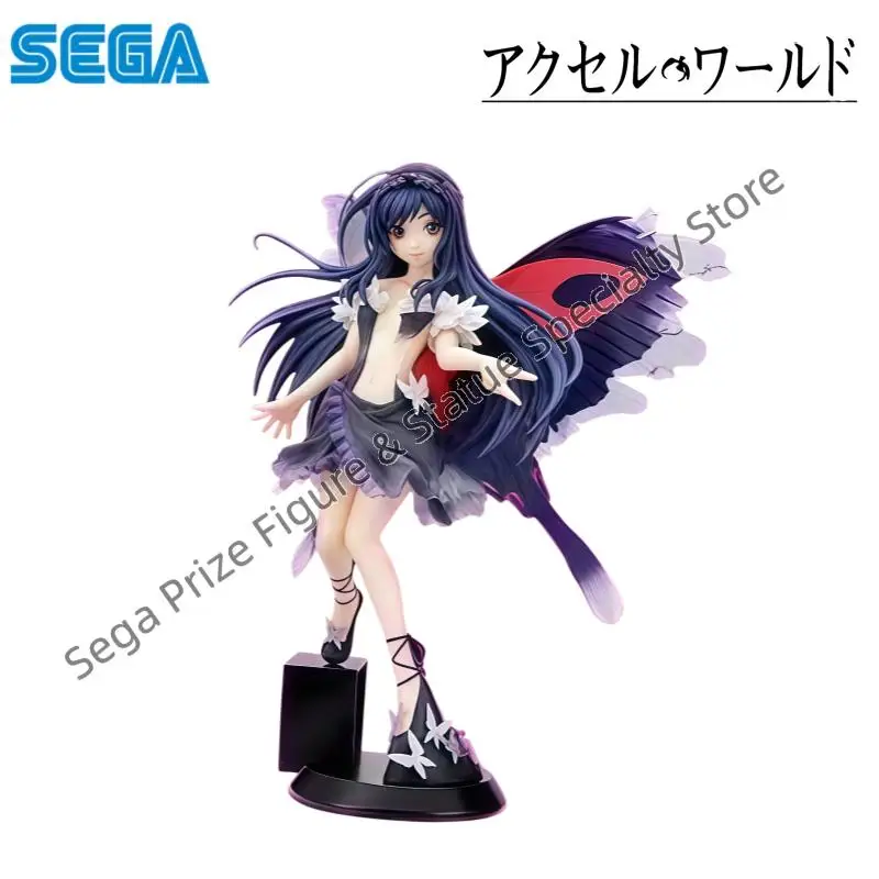 Оригинальная коллекционная фигурка Sega в наличии: модель Garage Kit Accel World Kuroyuki Hime, персонаж аниме, статуэтка