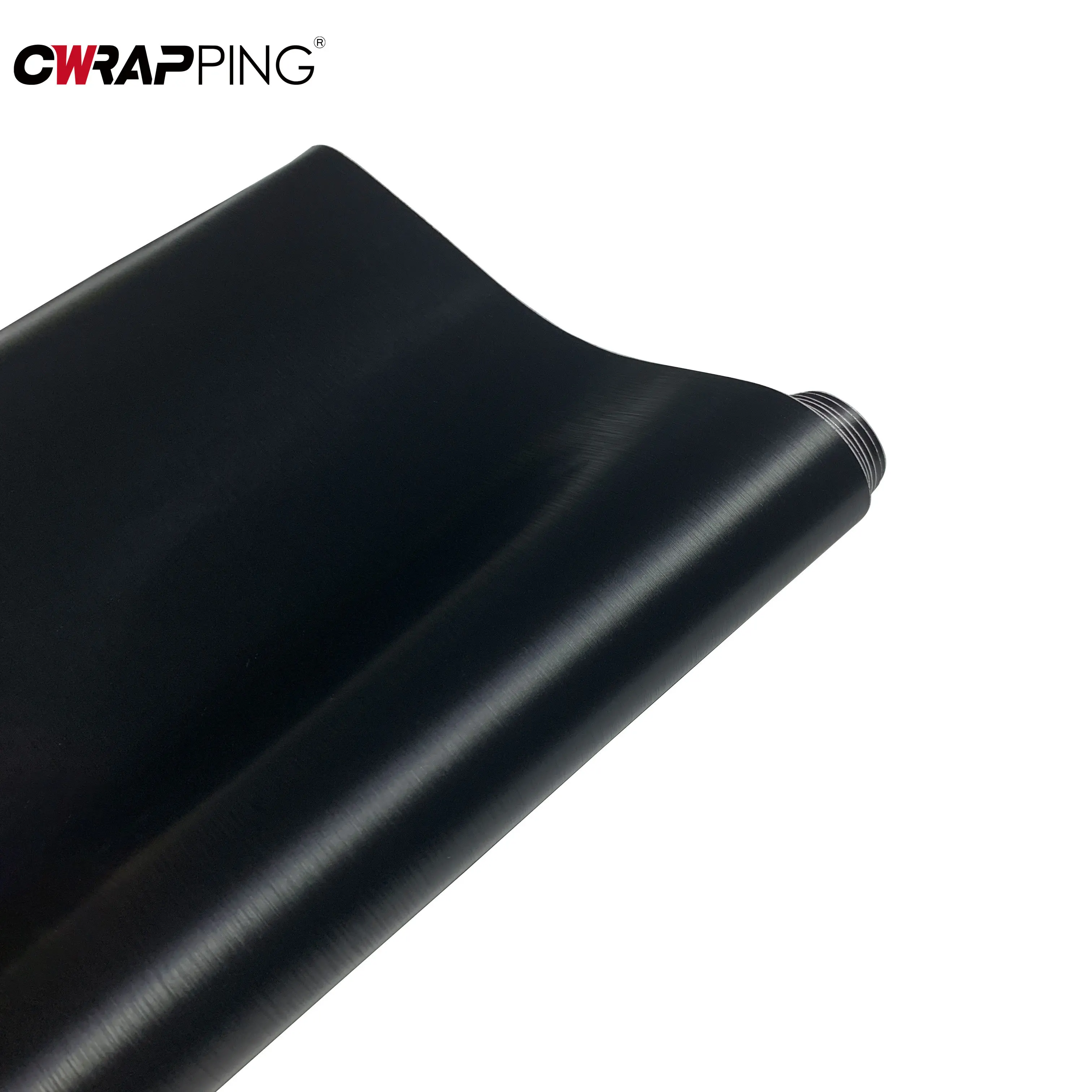 Auto schwarz matt gebürstet Aluminium Vinyl folie Luft freigabe wasserdicht Aufkleber Körper Farbwechsel Film für Motorrad Auto Zubehör