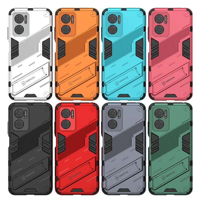 For Xiaomi Redmi 10 5G Cover Case For Redmi 10 5G Capas New Bumper Back Kickstand Shockproof Holder Cover For Redmi 10 5G Fundas