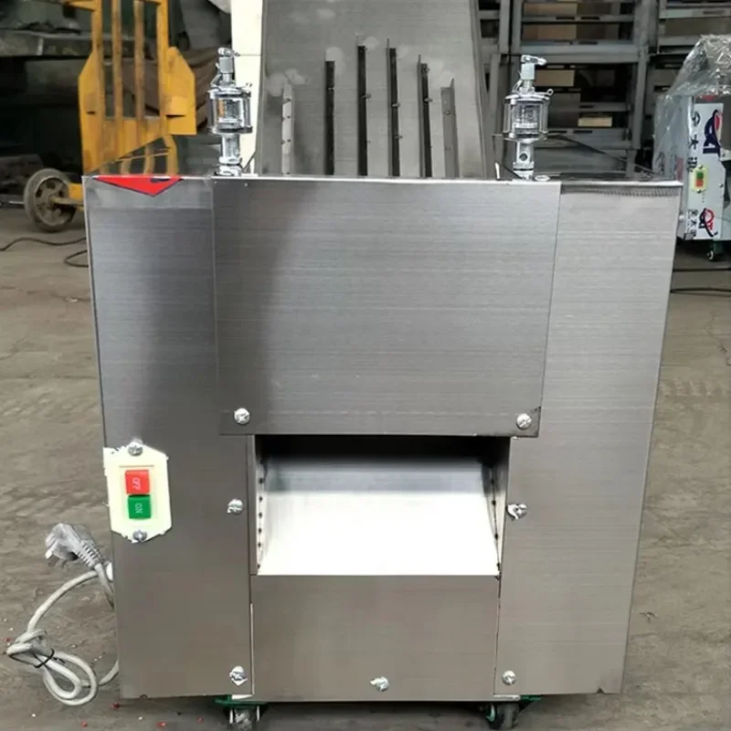 

Gold SellerHeavy Tobacco Shredder Machine Stainless Steel Design for Dried Pepper Bean Curd Sheet Slicing