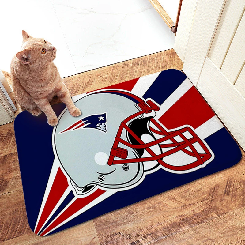 

Kitchen Treadmill Rugs Z-England Patriots Useful Things Home Decorations Carpets Living Bathroom Carpet Non Slip Carpet Bath Mat