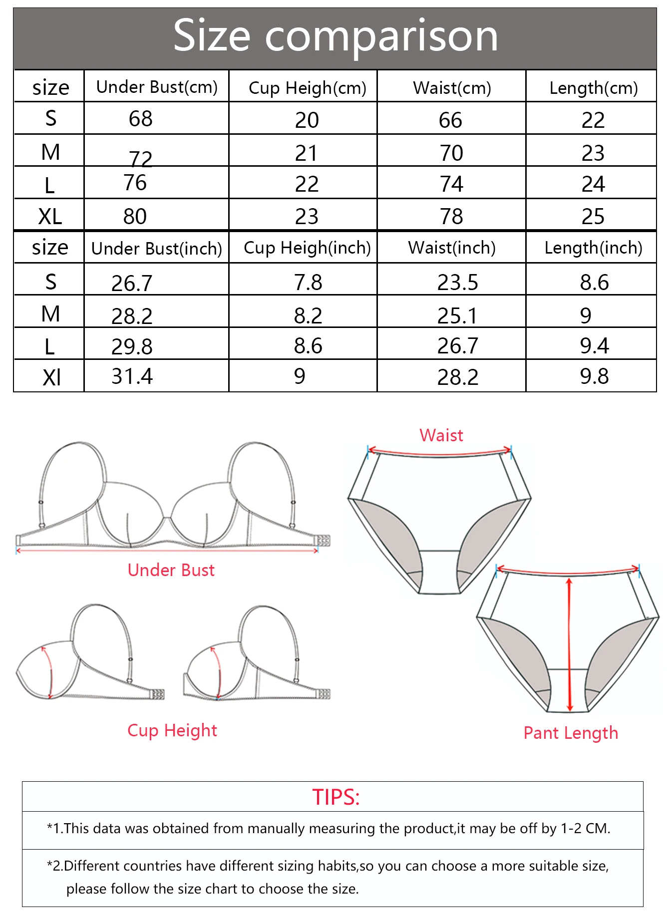 New product: Blue no steel ring strapless lace 2-piece party beach women's unde… - Image 6