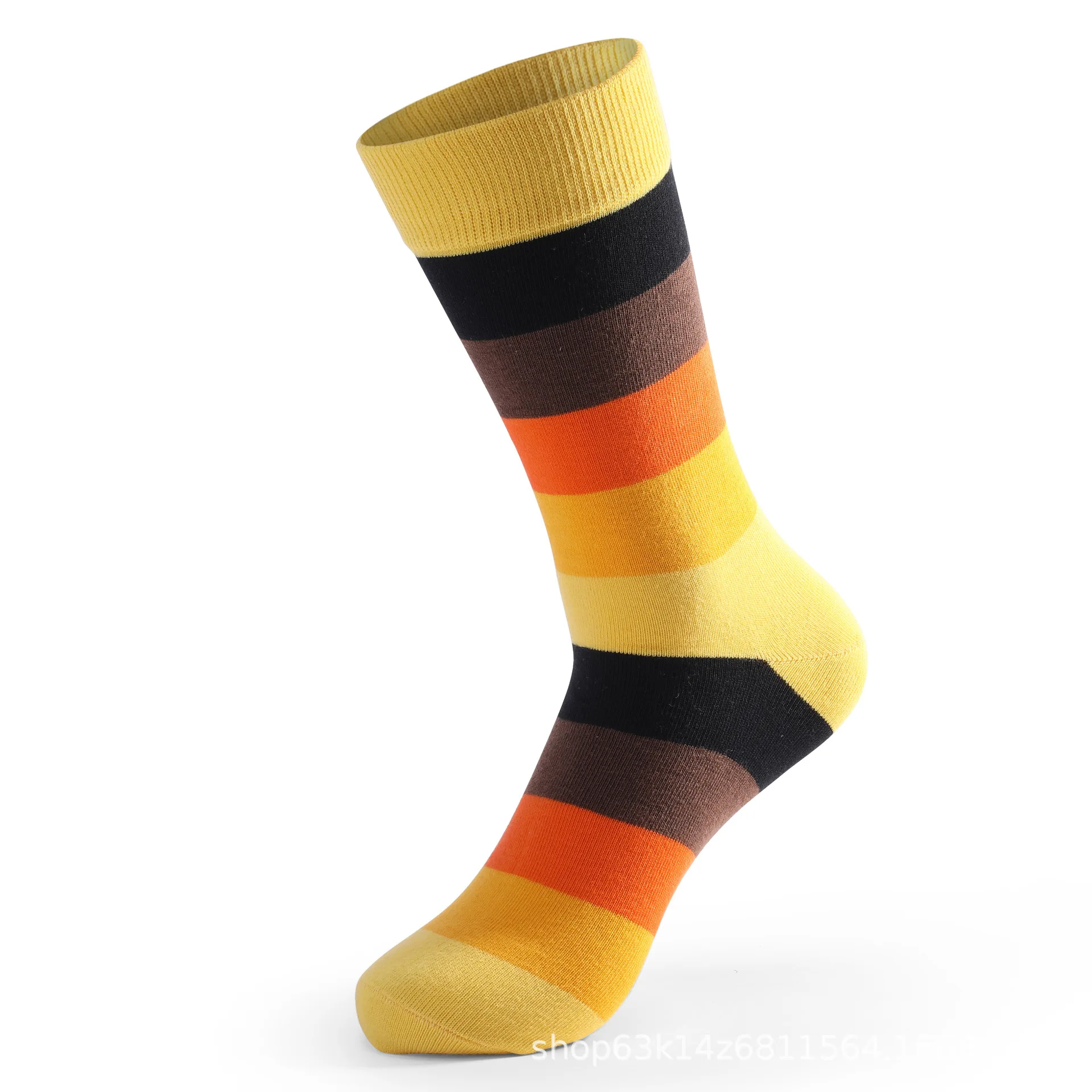 

New XXL 42-48 long-tube Men Socks High Quality Athletic Crew Dress Boot Hiking anti-odor men Cotton High Tube Waist B8W304A