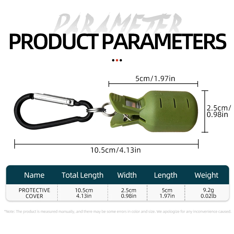 ShareShark 6pcs New Squid Lantern Bait Protection Set Fish Hook Cover Squid Umbrella Lure Hat with Carabiner Fishing Accessories