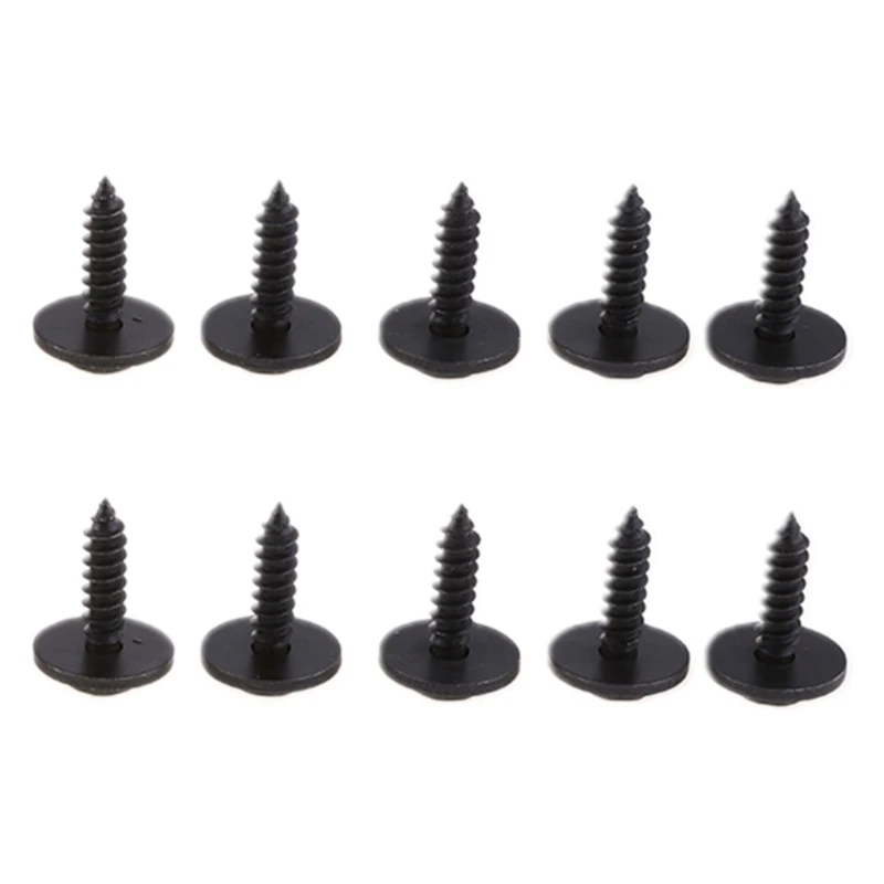 10x 6mm  Screw 5mm Torx Screw Car for fender Bumper for Cross for Head Screw Washer   Self-tapping Screws for Ben