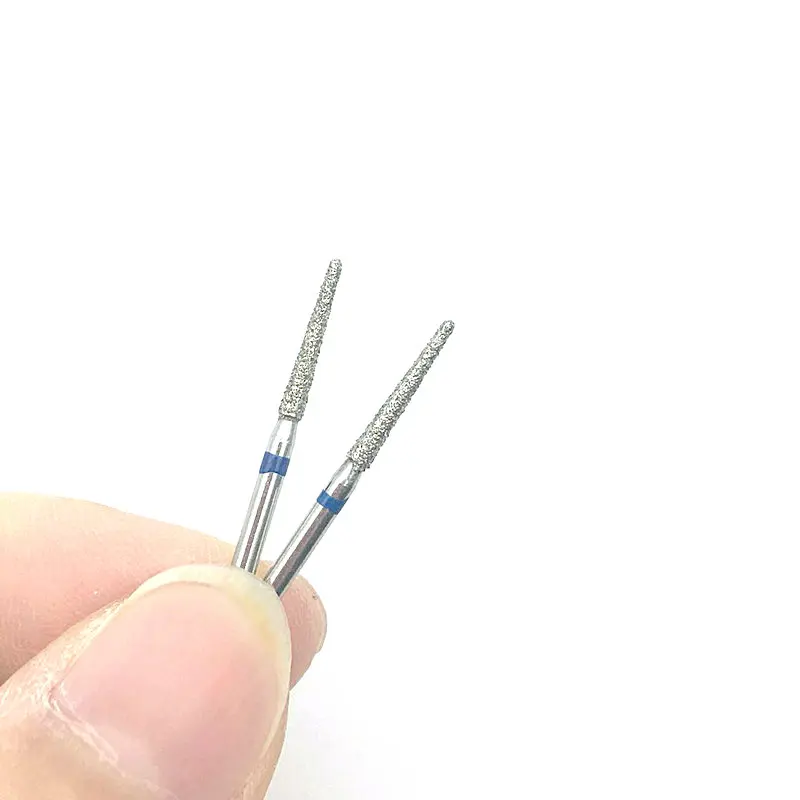 Dental Material Dimaond Burs 1.6mm High Speed Handpiece Polishing Diamond Bur Drill Kit For Dentist Supplies TR-12