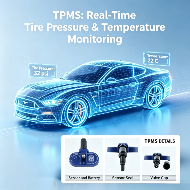 For Tesla Model 3 Y S X 2020-2024 Tire Pressure Monitor Sensors BLE Bluetooth TPMS Sensor Replaces 1490701-01-B 1490701-01-C