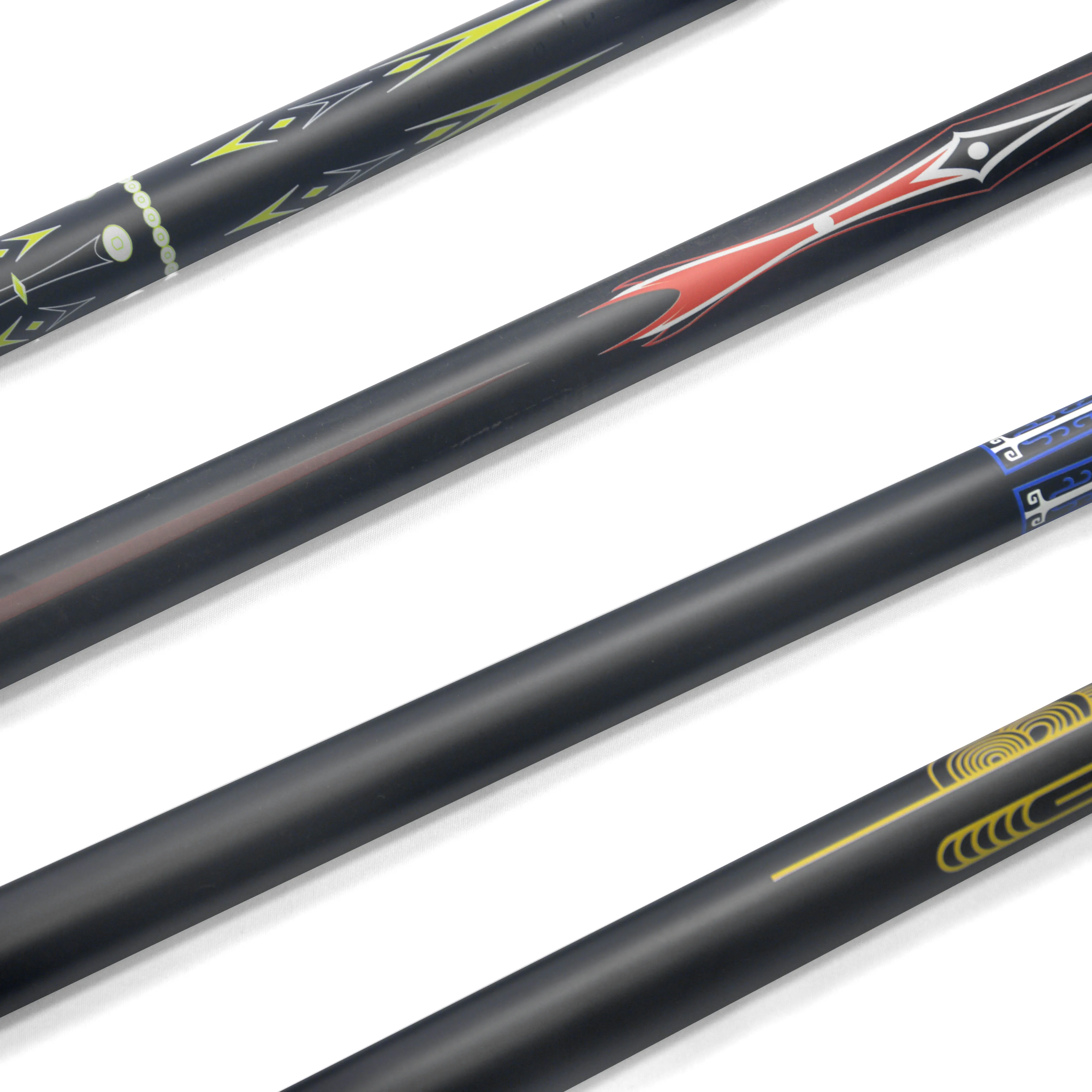 Full carbon fiber one-piece billiard cue, 58-inch with 10mm tip and pro taper, perfect for billiard clubs.