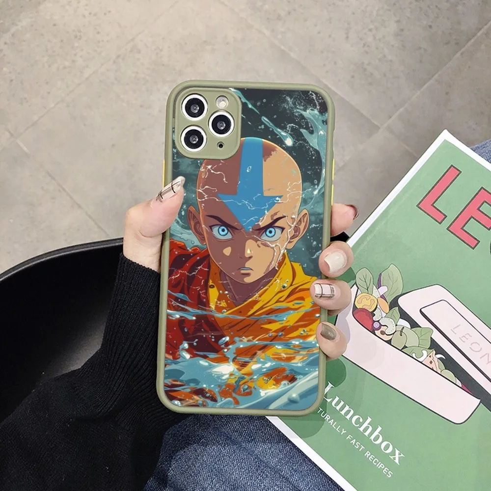 Avatar the Last Airbender  Phone Case for iPhone 14 11 12 13 Mini Pro Max 8 7 Plus X XR XS MAX Translucent Matte Cover