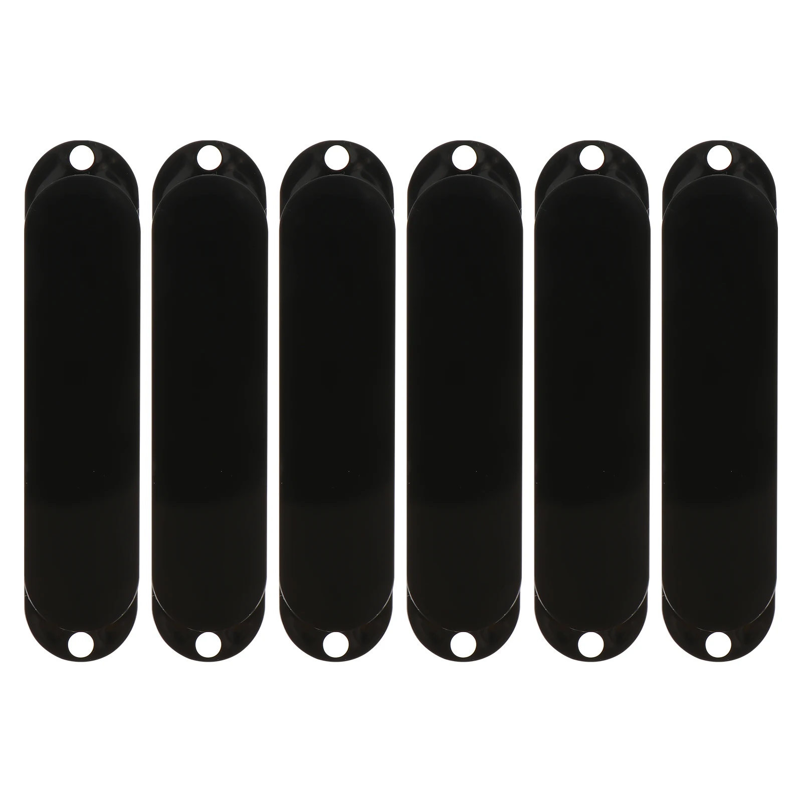 

6 Pcs Pickup Shell Guitar Replacement Sealed Cover Electric Case The Cross Set for Plastic Outer Covers