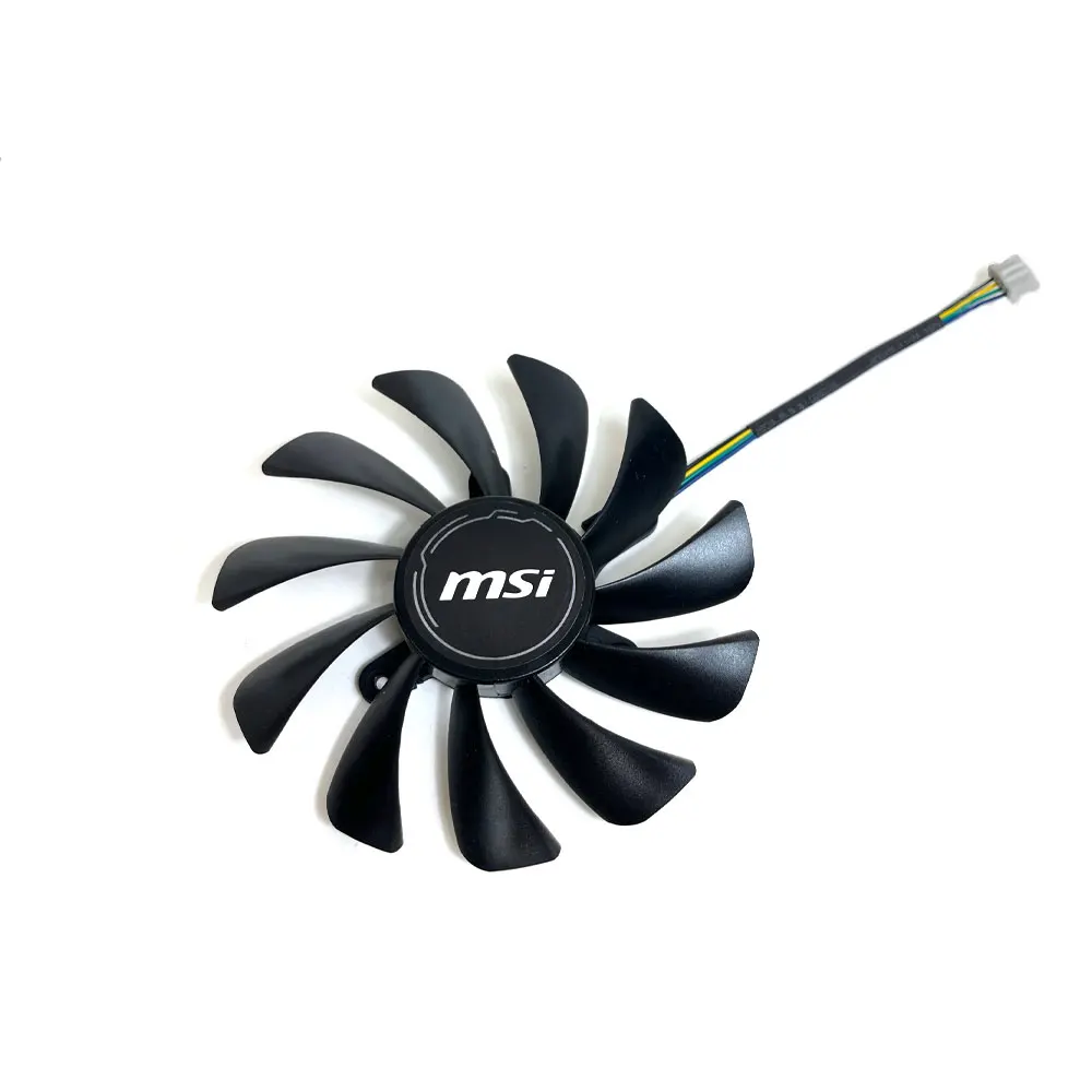 NEW 95MM GTX 1660、RTX 2060 AERO ITX GPU FAN，For MSI GTX 1660、1660S、1660Ti AERO ITX、RTX 2060、2070 AERO ITX Video card cooling fan